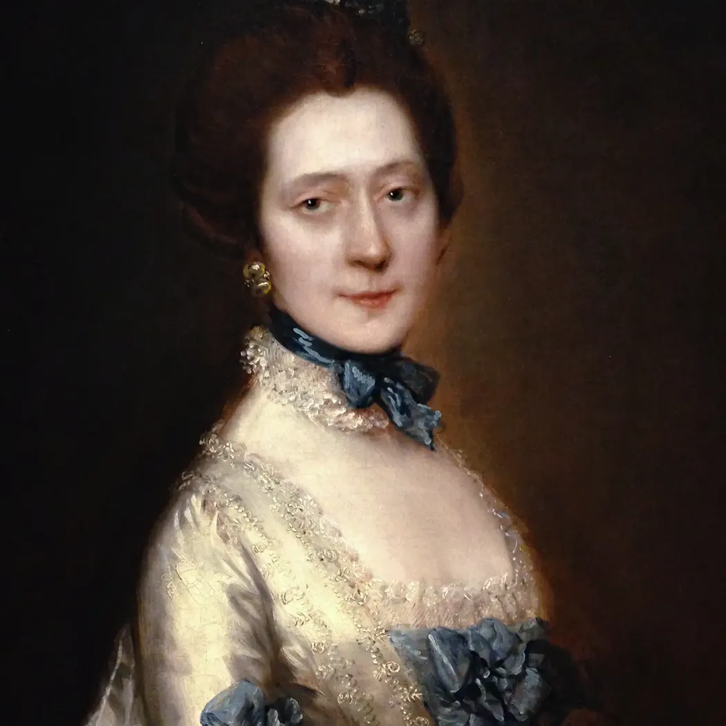 Томас Гейнсборо — Портрет Леди Энн Фурье, 1770 (холст, масло) copy