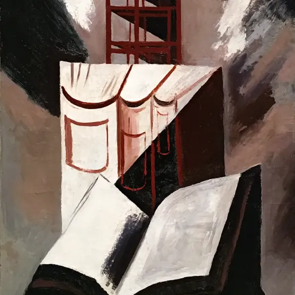 Хосе Клементе Ороско — Самое высокое сооружение в мире, 1930 (холст, масло)