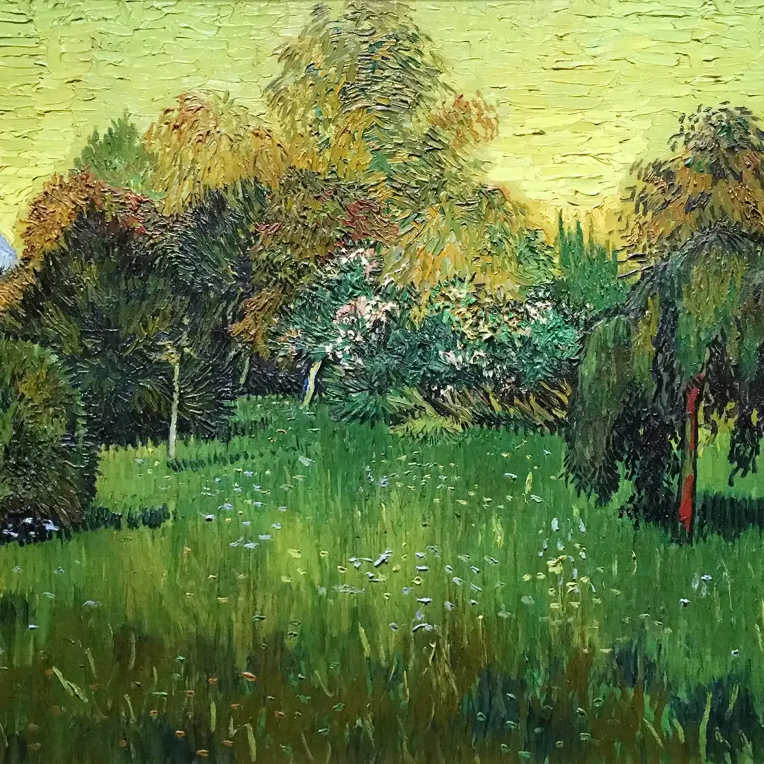 Винсент Ван Гог — Сад поэта, 1888 (холст, масло)