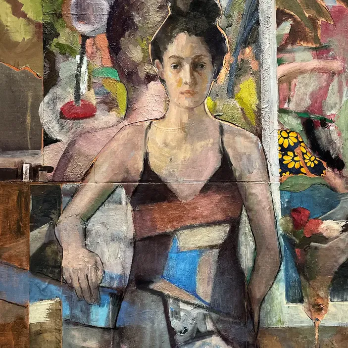 Энн Бен-Ор — Девушка из Кирьят-ха-Мелаха, 2025 (холст, масло)