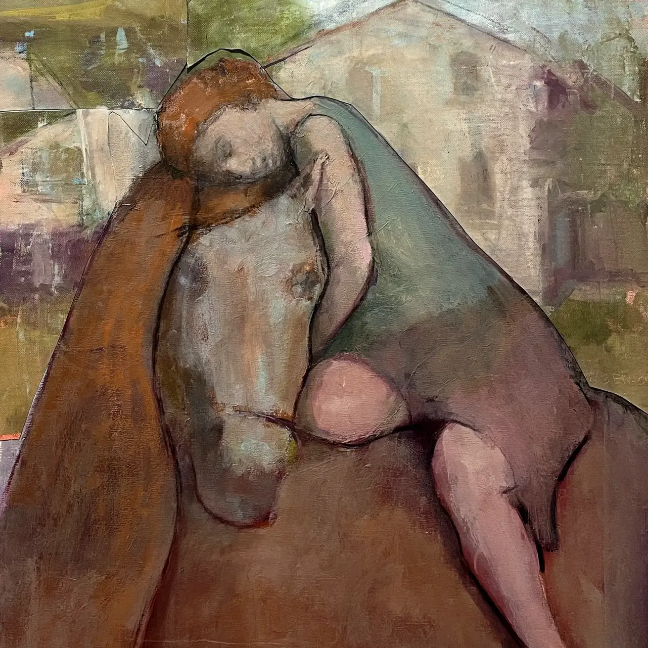 Энн Бен-Ор — Шакил, 2025 (холст, масло)