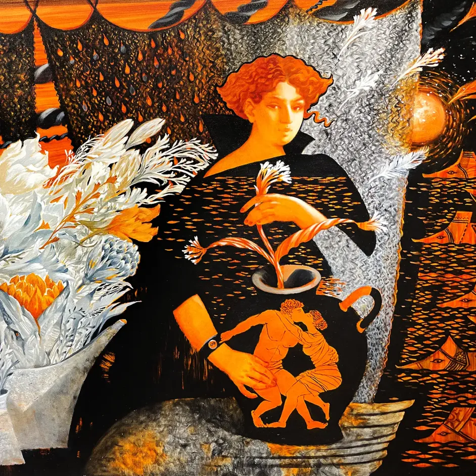 Юлия Непокрытая -- Миф, 2024 (холст, масло)