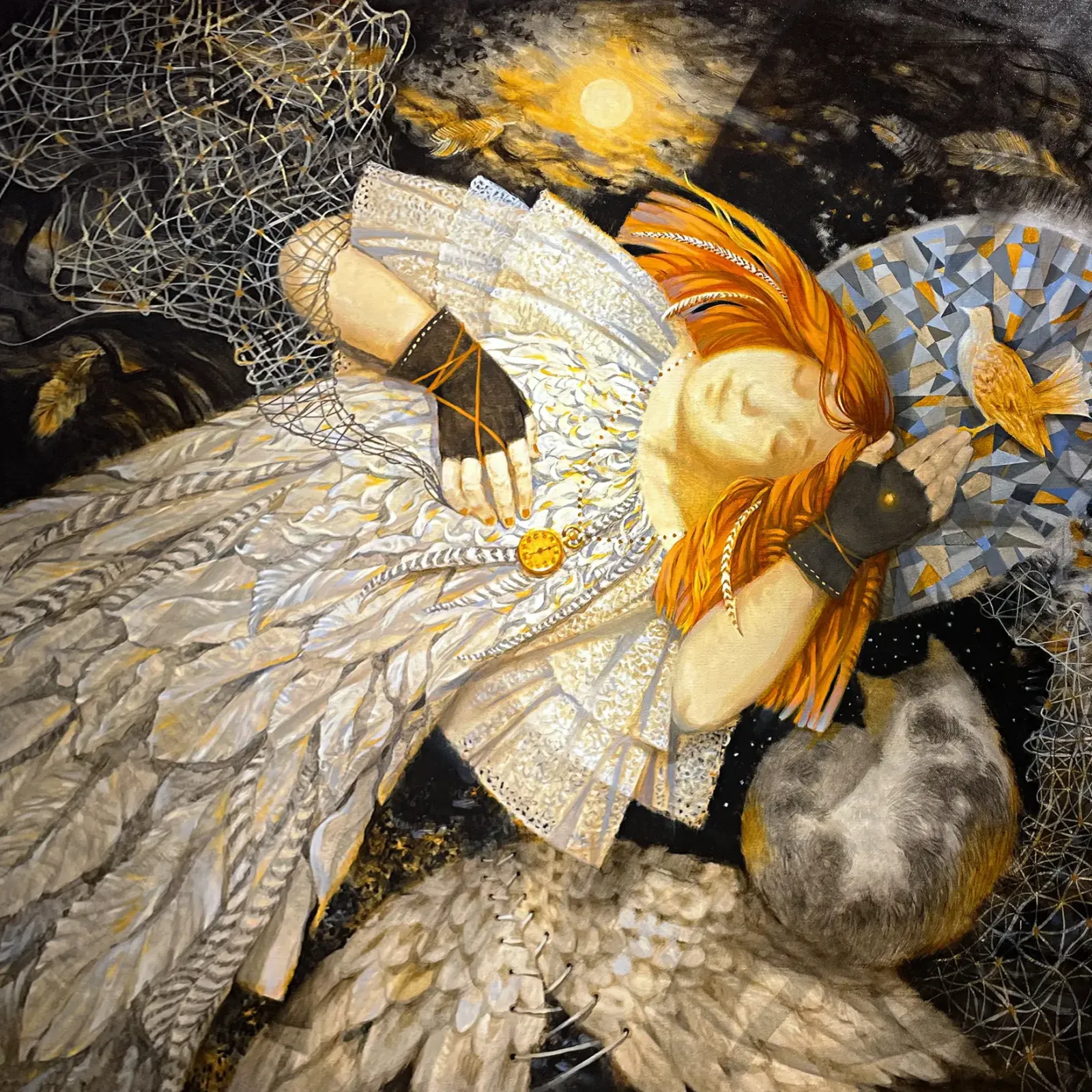 Юлия Непокрытая -- Полнолуние, 2024 (холст, масло)