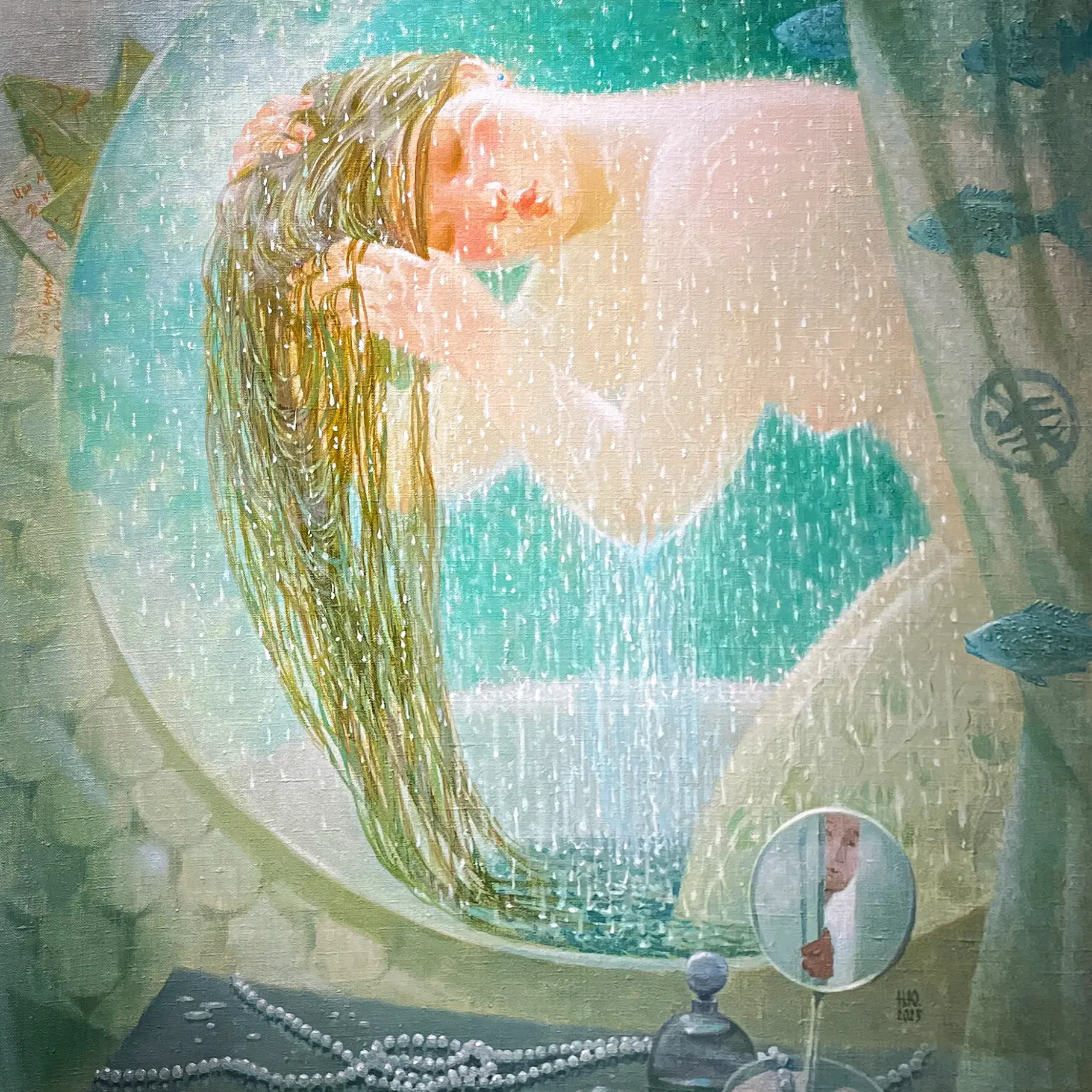 Юлия Непокрытая -- Превращение, 2025 (холст, масло)