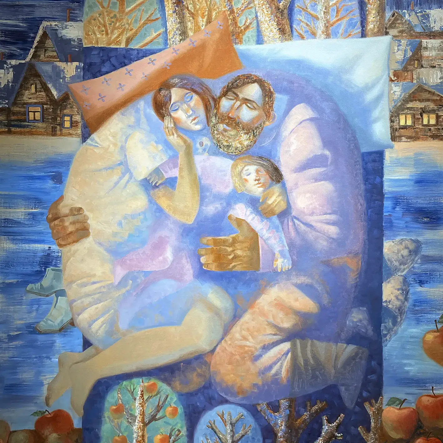 Юлия Шадрина — Бегство в Египет 2024 (холст, масло)