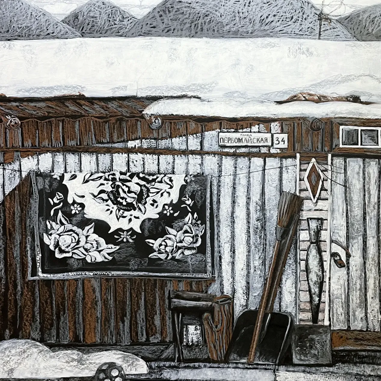 Юлия Шадрина — Колыбельная, 2024 (холст, масло)